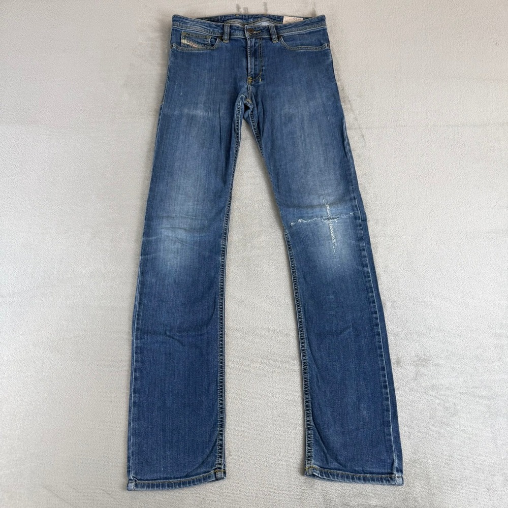 Diesel Kids Shioner J P Slim Skinny Jeans Boys 14Y Blue Denim Stretch Distressed
